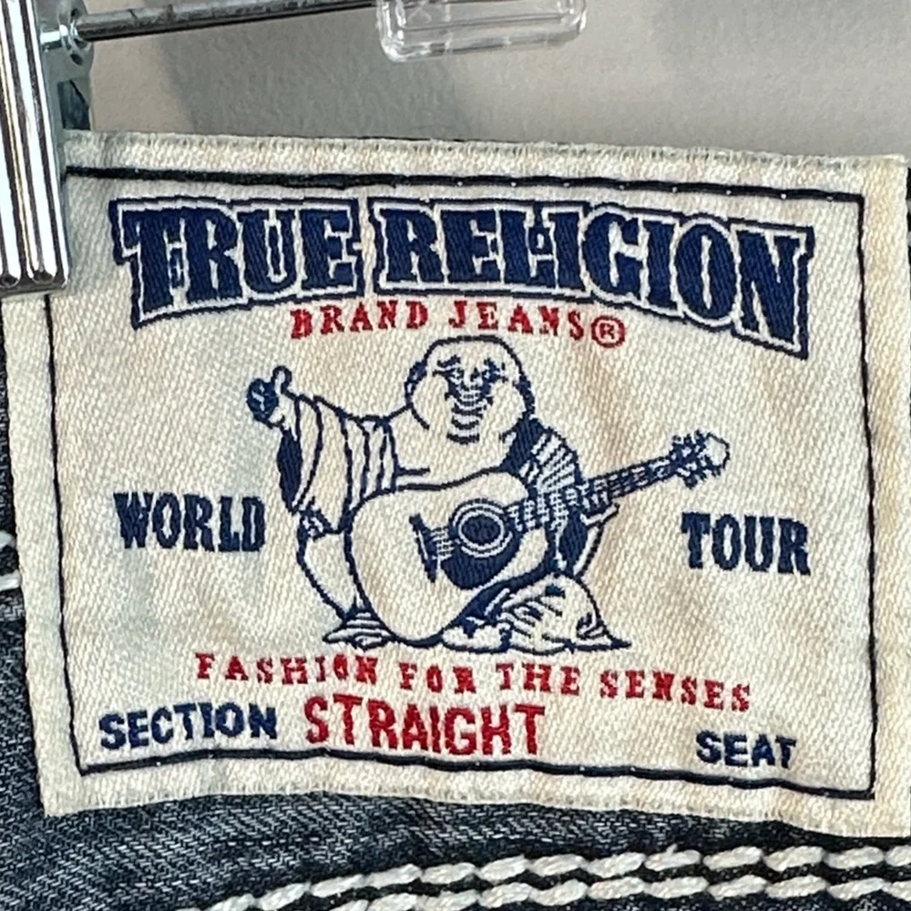 True Religion Mega T Straight W/Flap Pockets 2013 Size 36